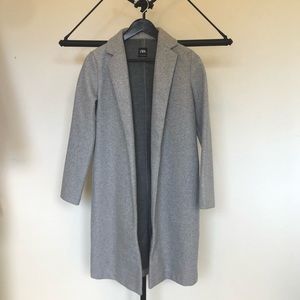 Zara classic gray menswear coat